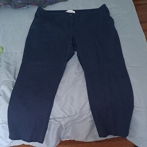 Talbots Dark Blue Curvy Pants